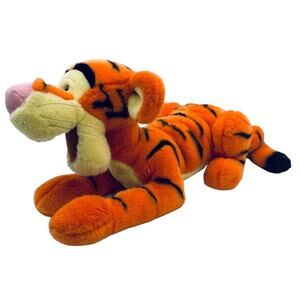 Disney Jumbo Winnie Pooh Tigger Plush Stuffed Animal 21" w/Tags Coiled Tail